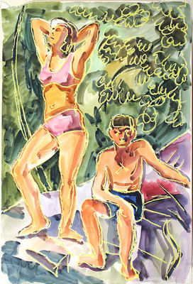 Манюков Олег Григорьевич. Людмила Павловна с Антоном 